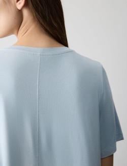 Pocket Detail Pyjama Top