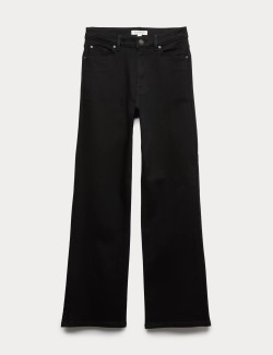 Džíny s vysokým pasem ze směsi lyocellu