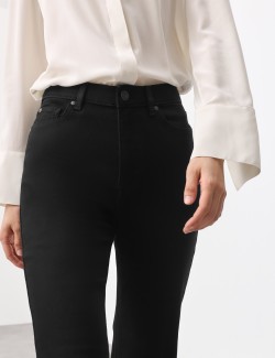 Džíny s vysokým pasem ze směsi lyocellu