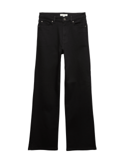 Džíny s vysokým pasem ze směsi lyocellu