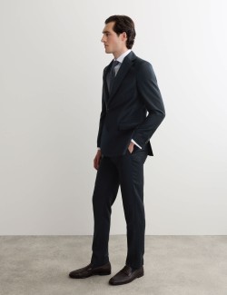 Tailored Fit Pure Wool Suit Jacket