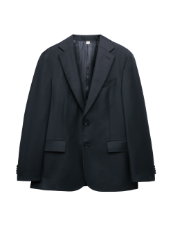 Tailored Fit Pure Wool Suit Jacket
