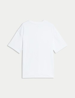 Pure Cotton Plain T-Shirt (2-16 Yrs)