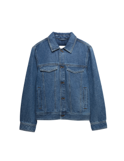 Džínová kamioňácká bunda