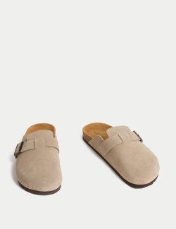 Suede Corkbed Mule