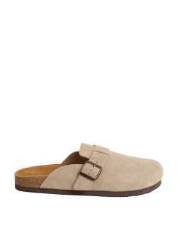 Suede Corkbed Mule