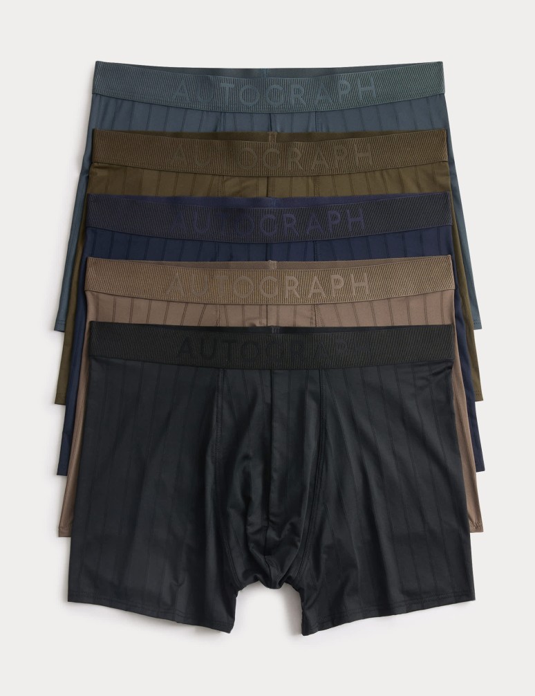 Úpletové trenýrky Microskin, 5 ks