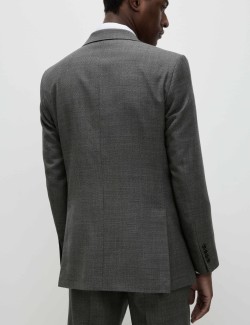 Regular Fit Pure Wool Suit Jacket