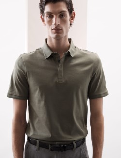 Slim Fit Premium Cotton Polo Shirt