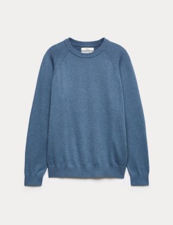 Svetr z čisté bavlny, s výstřihem ke krku