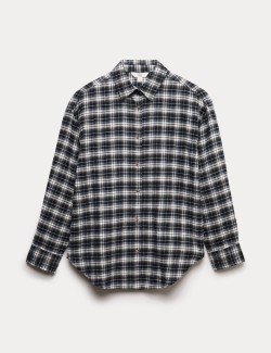 Pure Cotton Checked Shirt