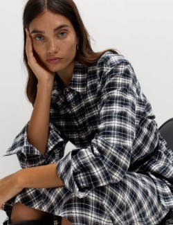 Pure Cotton Checked Shirt