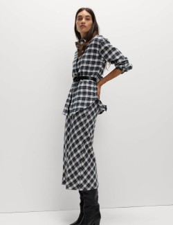 Pure Cotton Checked Shirt