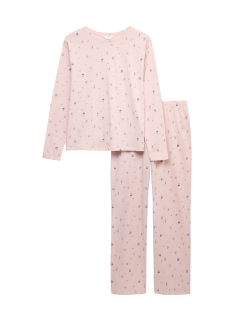 Pure Cotton Printed Pyjama Set