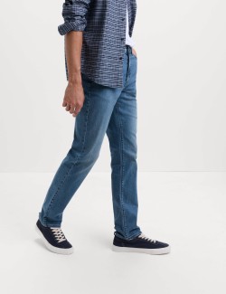 Strečové džíny rovného střihu