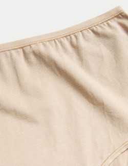 Kalhotky do pasu z bavlny a modalu, bez viditelných lemů, balení 5 ks