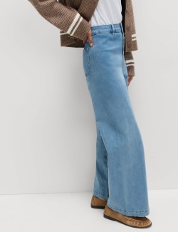 High Waist Wide Leg Jeans
