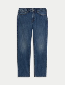 Straight Fit Stretch Jeans