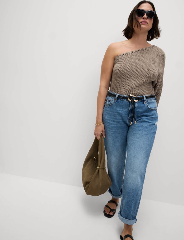 Boyfriend Ankle Grazer Jeans