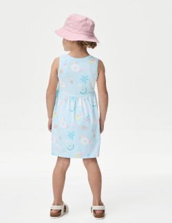 Šaty z čisté bavlny s potiskem jednorožců (2–8 let)