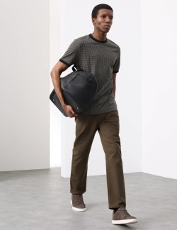 Pure Cotton Jacquard T shirt