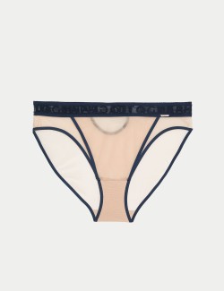 Tivoli Mesh High Leg Knickers