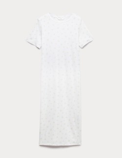 Cotton Modal Printed Nightdress