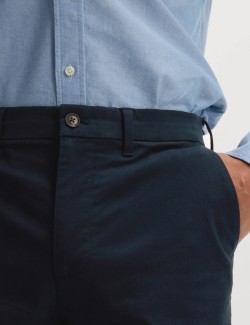 Strečové chino kalhoty volného střihu