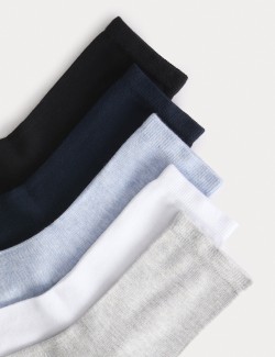 5pk Supersoft Ankle High Socks