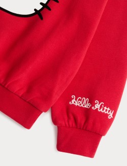 Cotton Rich Hello Kitty™ Sweatshirt (2-8 Yrs)
