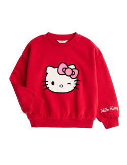Cotton Rich Hello Kitty™ Sweatshirt (2-8 Yrs)