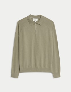 Cotton Rich Knitted Polo Shirt