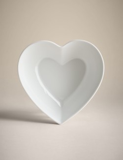 Střední servírovací mísa ve tvaru srdce Maxim