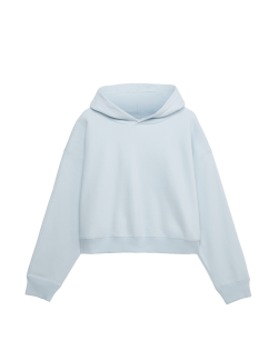 Cotton Rich Brushback Wide Leg Lounge Joggers