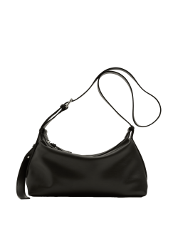 Šedá volánková taška přes tělo