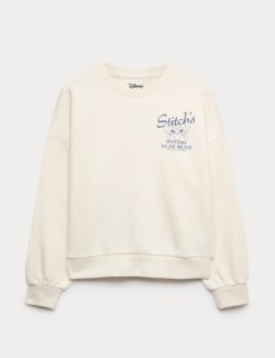 Mikina s motivem Lilo Stitch™ z bohaté bavlny (2-16 let)