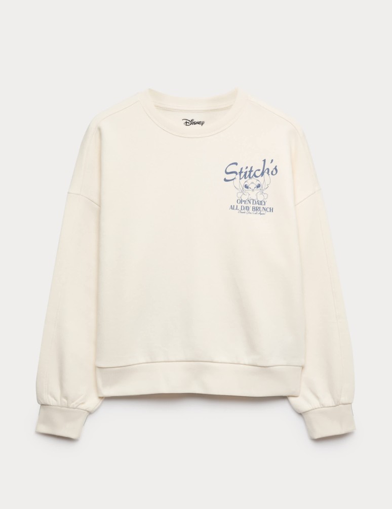 Mikina s motivem Lilo Stitch™ z bohaté bavlny (2-16 let)