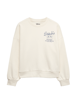 Mikina s motivem Lilo Stitch™ z bohaté bavlny (2-16 let)