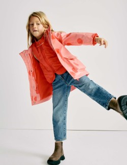 3 in 1 Polka Dot Fisherman Coat (2-8 Yrs)