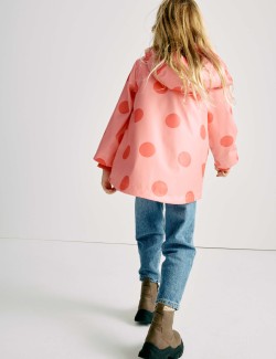 3 in 1 Polka Dot Fisherman Coat (2-8 Yrs)