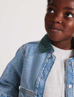 Džínová bundokošile