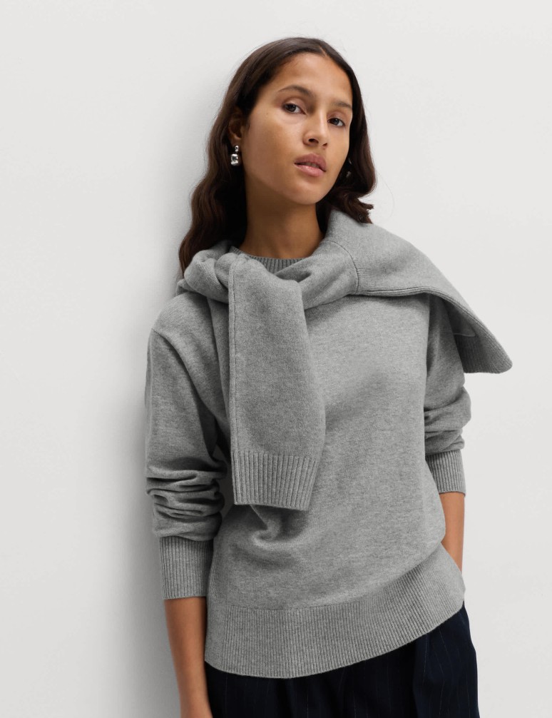 Air-Yarn Crew Neck Jumper