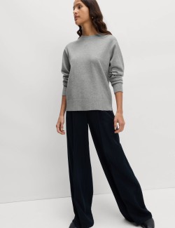 Air-Yarn Crew Neck Jumper