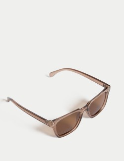 Polarizované sluneční brýle s obroučkami ve tvaru D