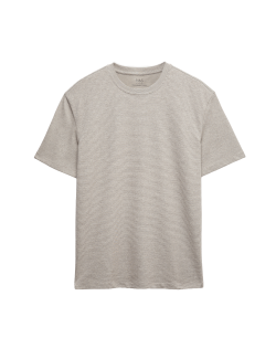 Cotton Rich Ultimate Performance Striped T-Shirt