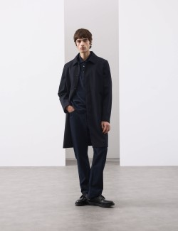 Texturovaná polokošile z čisté bavlny