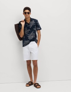 Polotričko s potiskem listu z čisté bavlny