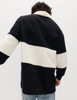 Rugbyová piké košile s vysokým podílem bavlny