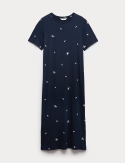 Cotton Modal Printed Nightdress