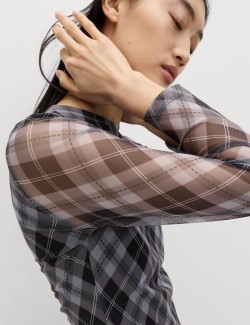 Checked Mesh Top